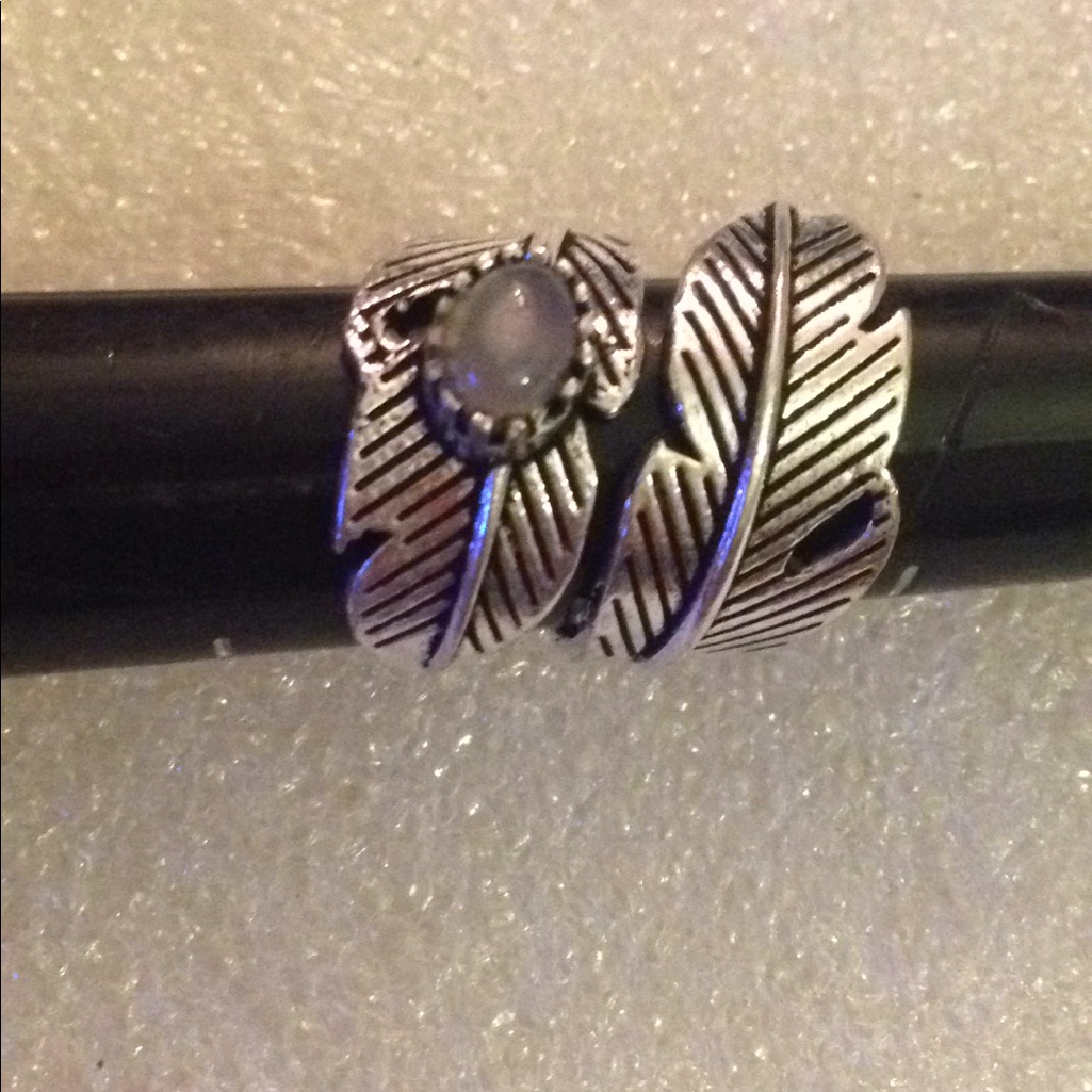 Feather Gem Ring